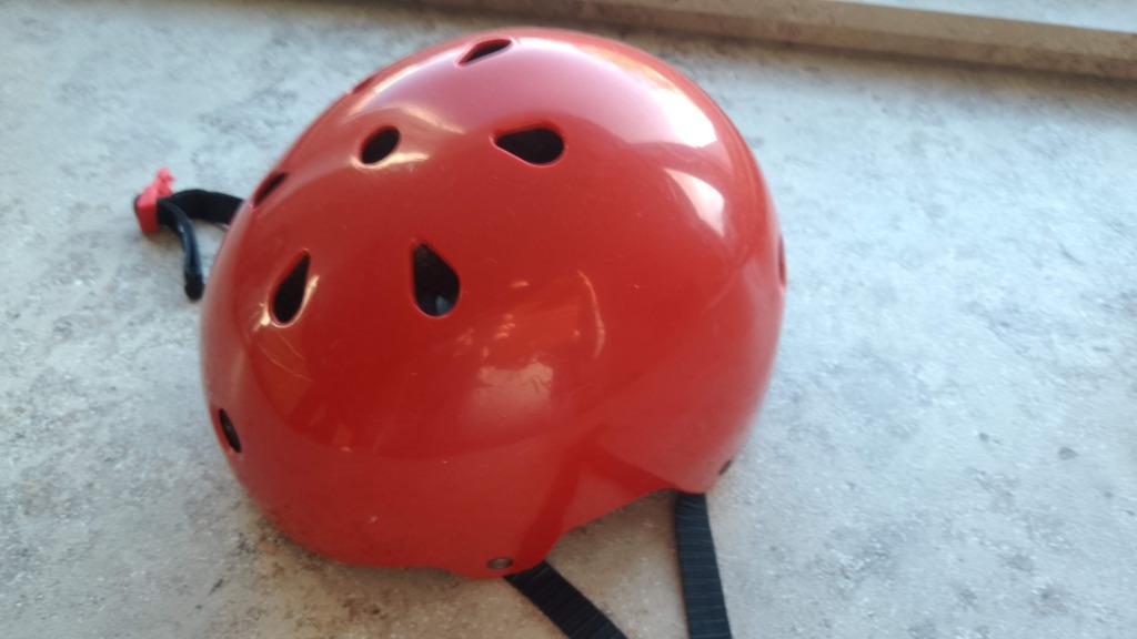 helm voor step of fiets, Fietsen en Brommers, Steps, Ophalen, Gebruikt, Oxelo (Decathlon)