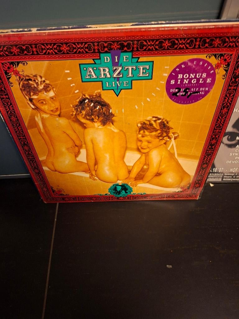 lp - die arzte - live - 3lp - bak 3, Ophalen of Verzenden, Gebruikt