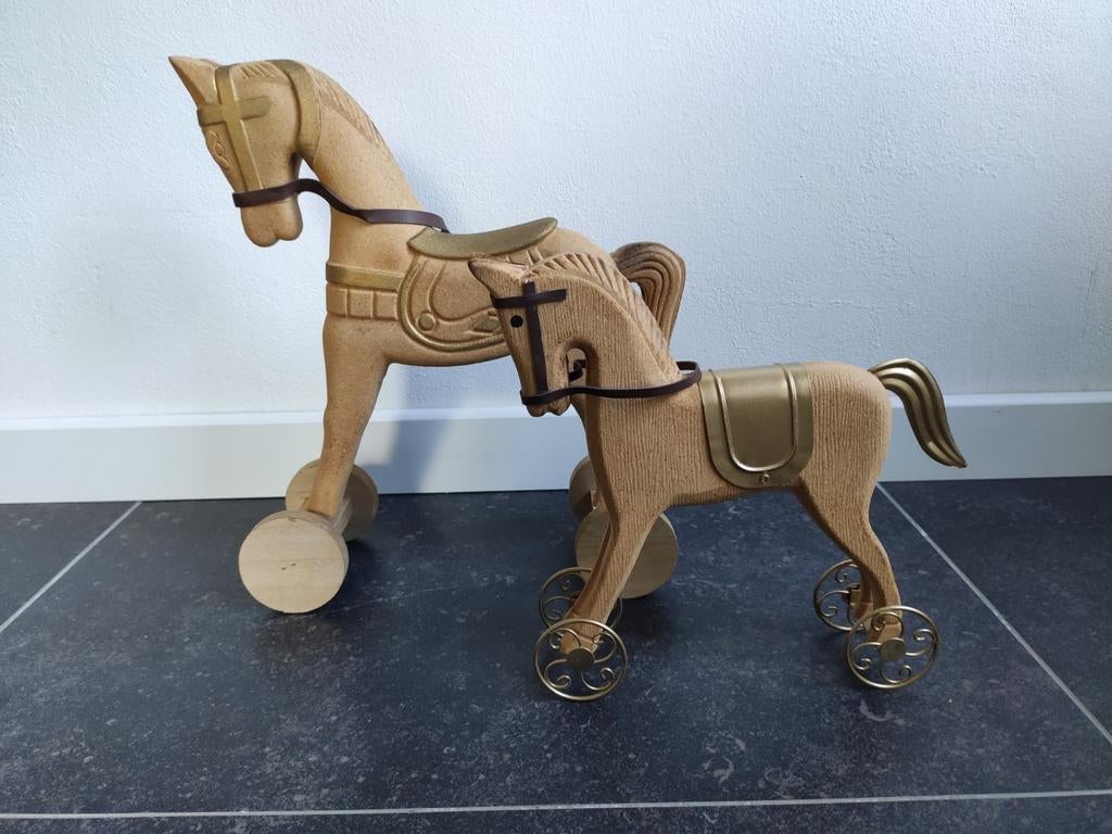 Decoratie Paardjes Kinderen Kerst, Verzamelen, Ophalen, Zo goed als nieuw