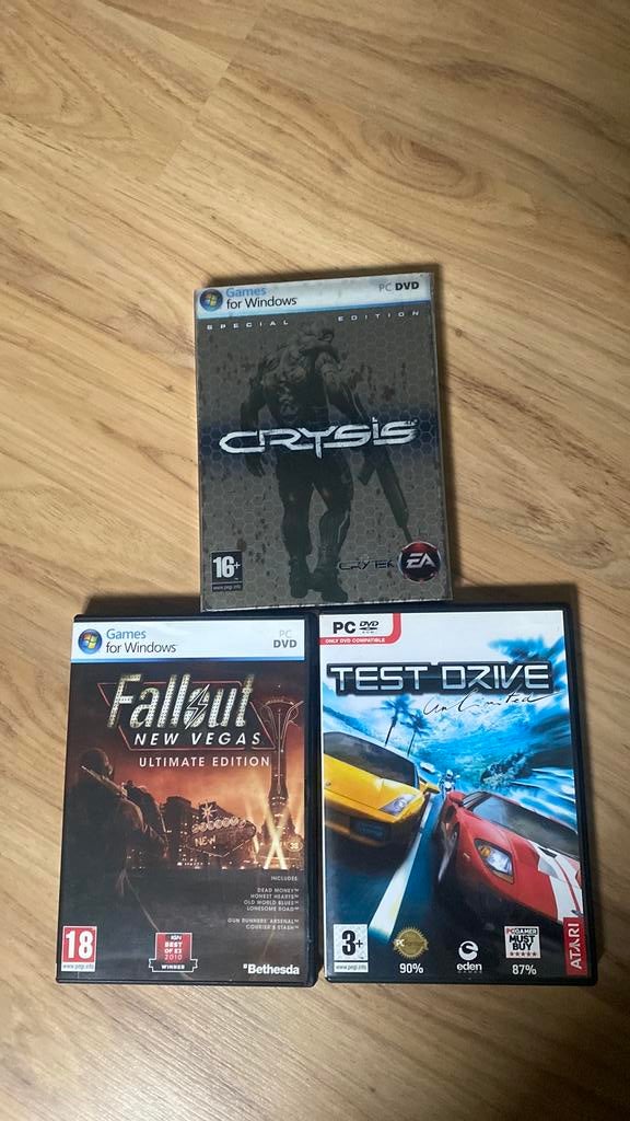3 pc spellen, 1 joueur, Aventure et Action, Comme neuf, À partir de 16 ans