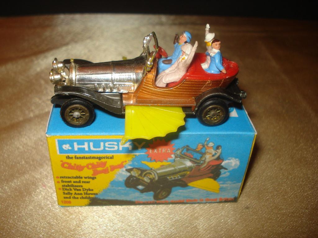 HUSKY Ancienne Chitty Chitty Bang Bang 1968 avec Boîte, Enlèvement ou Envoi, Utilisé, Voiture, Autres marques