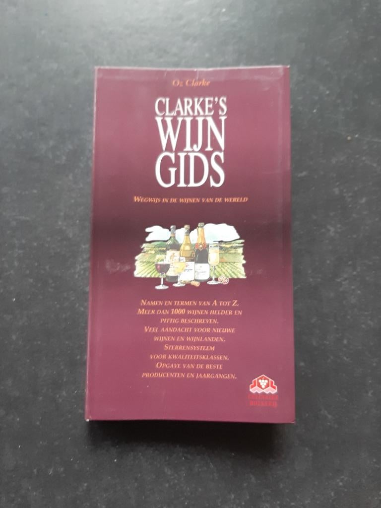 boek Clarke's Wijngids, Enlèvement ou Envoi, Utilisé