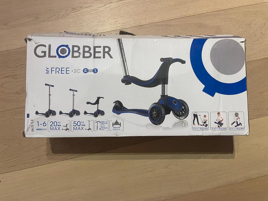 Step globber 4in1, Fietsen en Brommers, Ophalen, Zo goed als nieuw
