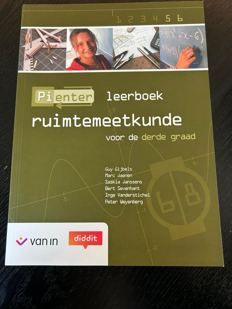 Pienter 5/6 ASO/TSO - 6/8u Ruimtemeetkunde leerboek, Boeken, Ophalen of Verzenden, ASO, Nederlands
