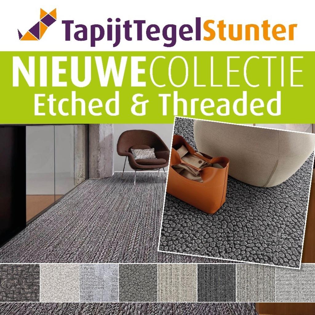 Mooie tapijttegels perfect voor privé en kantoor (burostoel), Ophalen of Verzenden, Nieuw