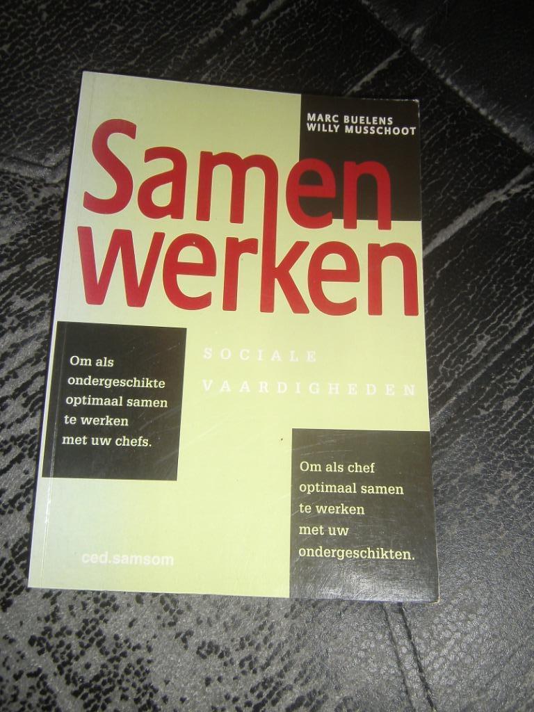 boek samen werken sociale vaardigheden marc buelens willy, Enlèvement ou Envoi, Utilisé