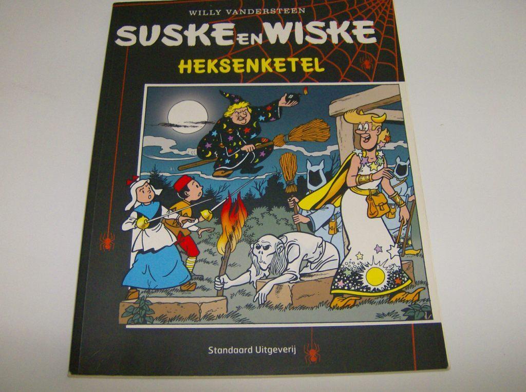Suske en Wiske : "De heksenketel " - 3 strips in één album, Boeken, Stripverhalen, Ophalen of Verzenden