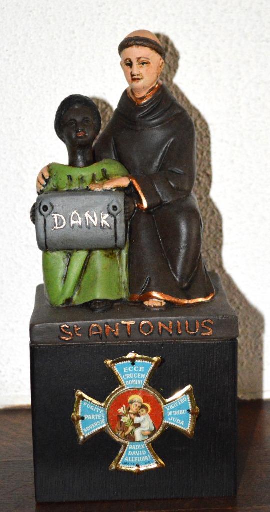 Missiebus St Antonius, Antiek en Kunst, Antiek | Religieuze voorwerpen, Ophalen of Verzenden