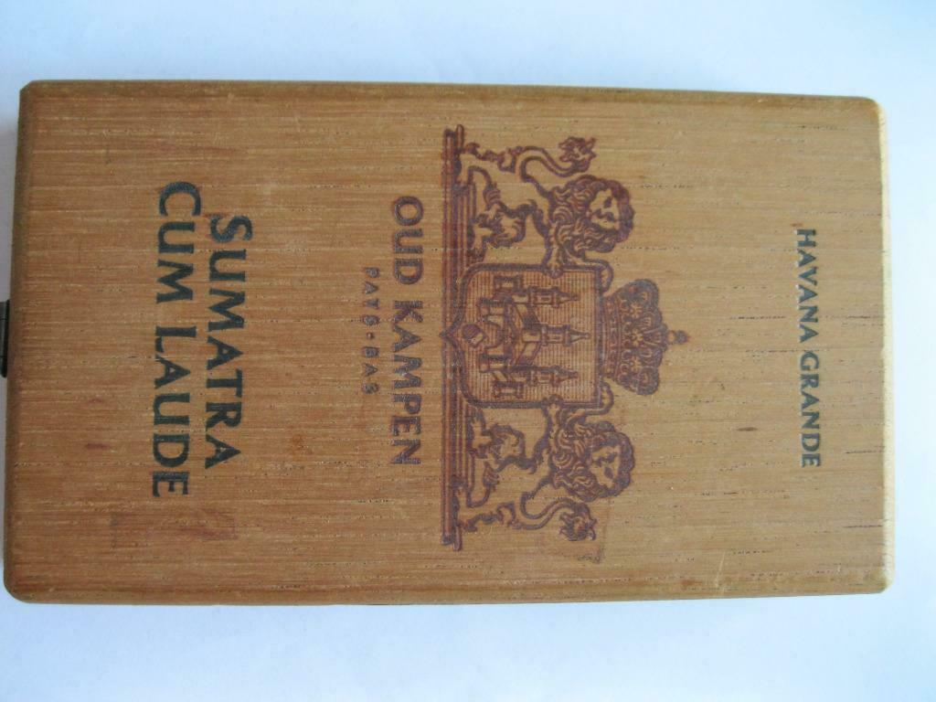 Oud sigarenkistje Havana Grande Oud Kampen, Enlèvement ou Envoi