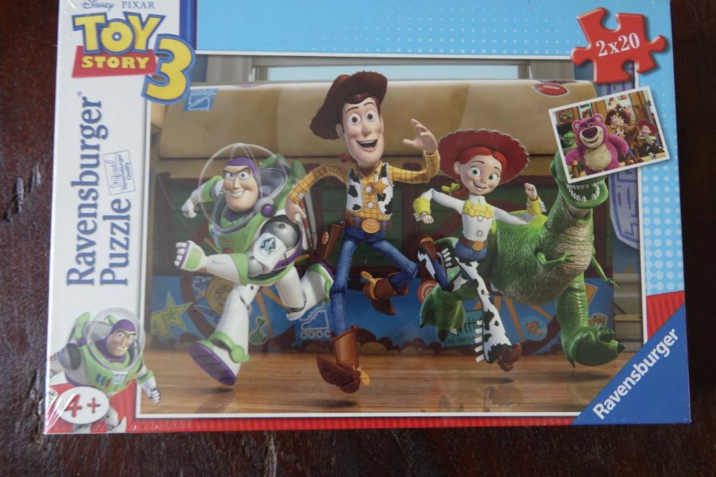 Nieuw Ravensburger puzzel TOY STORY : 2 x 20, Enlèvement ou Envoi, 10 à 50 pièces, Neuf, 4 à 6 ans