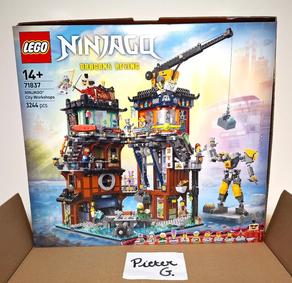 71837 - Lego Ninjago Werkplaatsen - Nieuw & Sealed, Kinderen en Baby's, Speelgoed | Duplo en Lego, Nieuw, Lego, Complete set, Ophalen of Verzenden