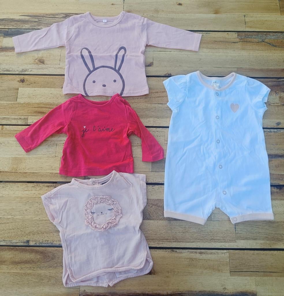 Set baby meisjes kledij maat 56/62, Kiabi, Gebruikt, Meisje, Ophalen of Verzenden