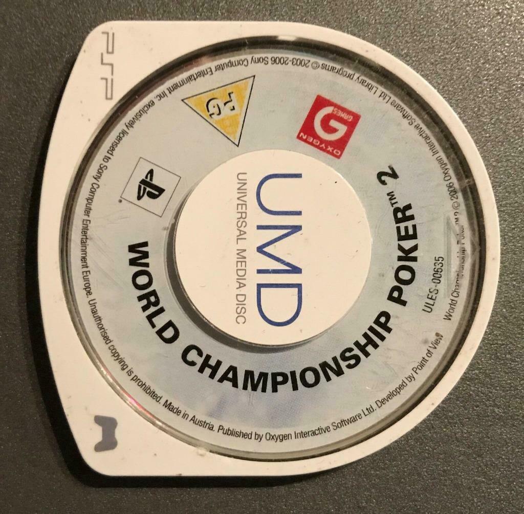 World championship poker 2 pour PSP, Enlèvement ou Envoi, Utilisé, Puzzle et Éducatif
