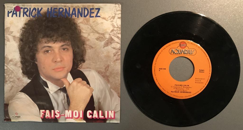 Vinyle de Patrick Hernandez -, Enlèvement ou Envoi, Utilisé, Autres genres, Single