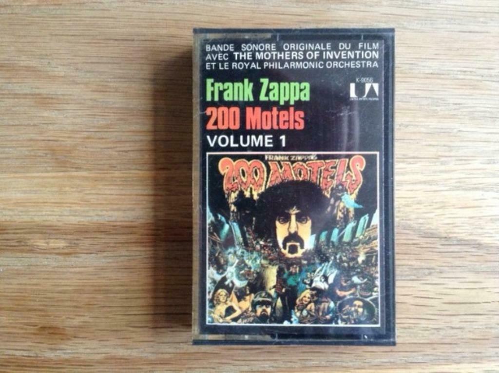 muziekcassette frank zappa, Enlèvement ou Envoi, Rock en Metal, 1 cassette audio