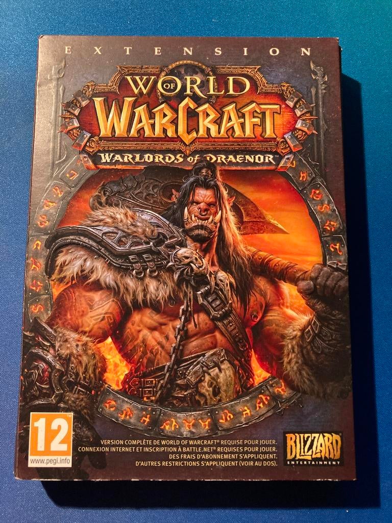 World of Warcraft Warlords of Dragnor Pc Mac, Enlèvement ou Envoi, Utilisé