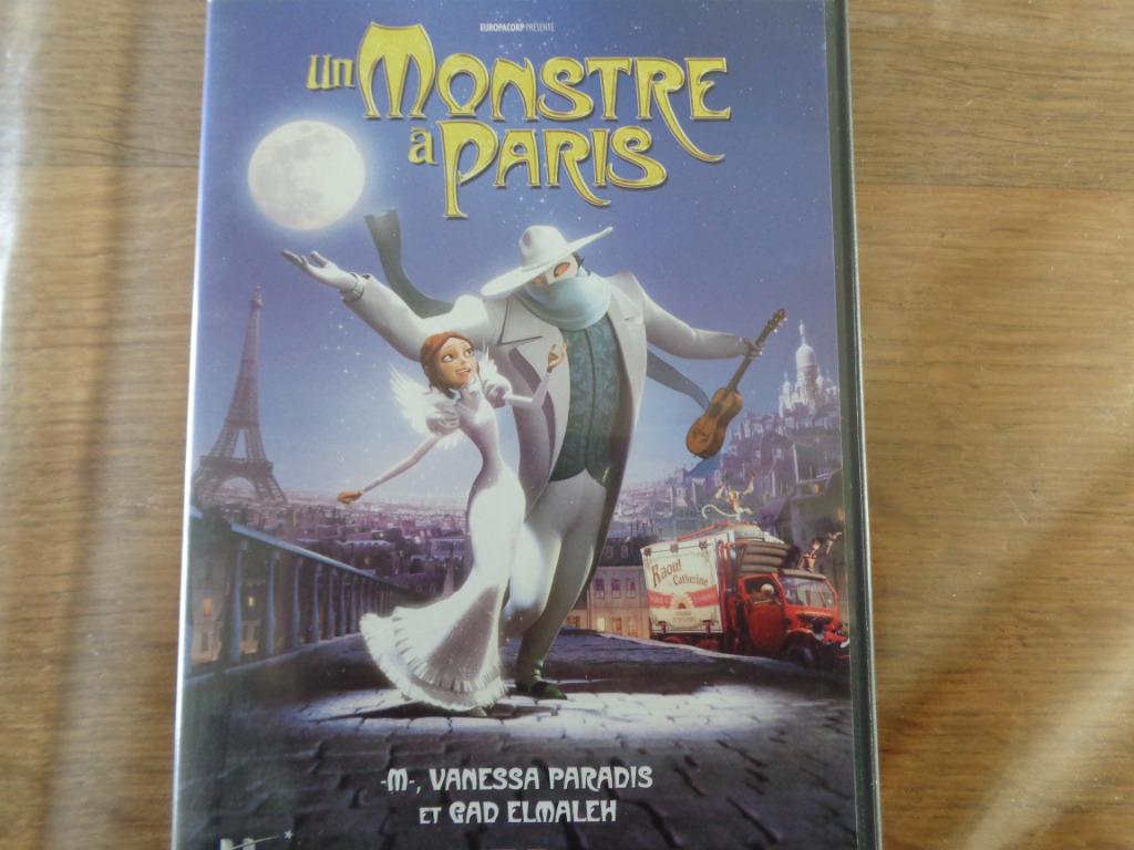 DVD Un Monstre à Paris, À partir de 6 ans, Dessin animé, Enlèvement, Utilisé