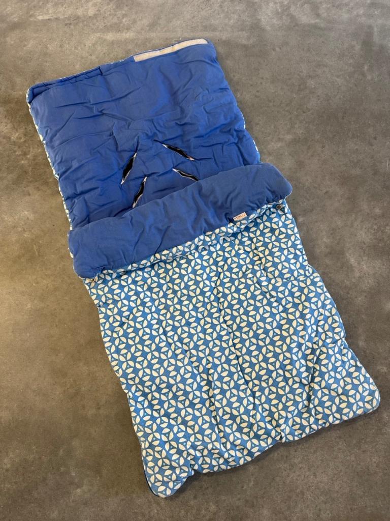 Trixie, blauwe voetenzak voor maxi-cosi, Ophalen, Gebruikt, Overige merken
