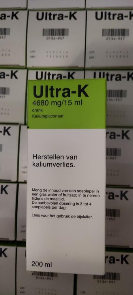 Ultra-K 200ml, Ophalen