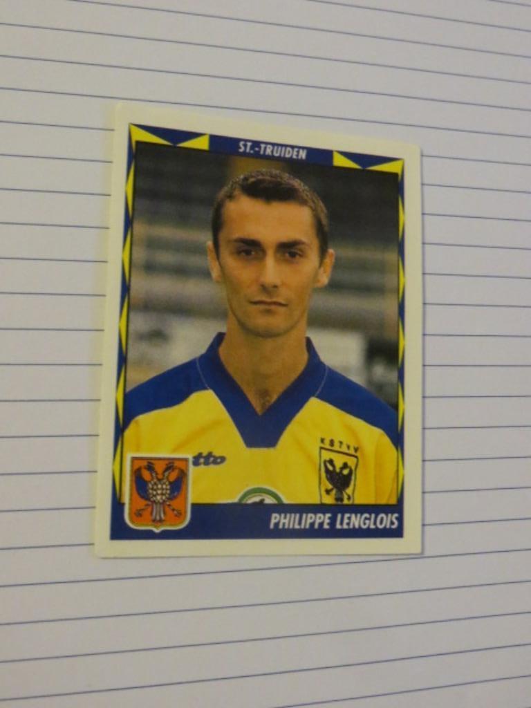 Voetbal : Sticker Football 99 : Philippe Lenglois - STVV, Enlèvement ou Envoi, Neuf, Affiche, Image ou Autocollant