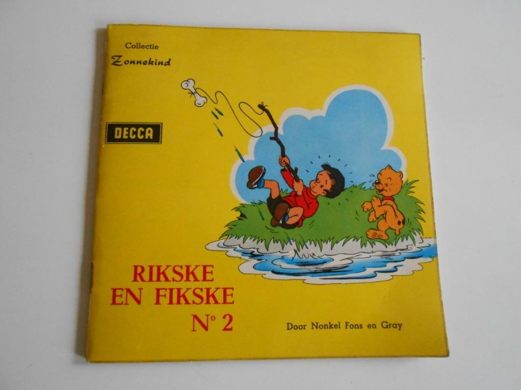 Stripje met singletje Rikske en Fikske Nr 2 . 1964, Enlèvement ou Envoi