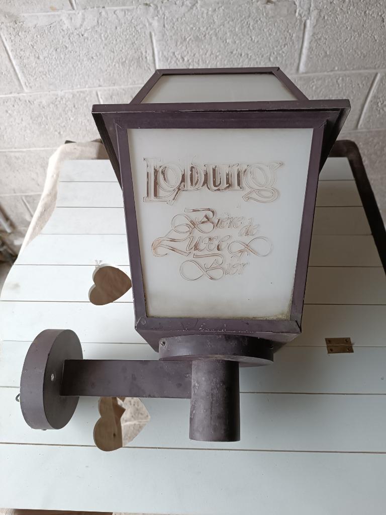 A vendre 1ancienne  lanterne extérieur, Enlèvement, Autres types, Moins de 50 watts, Utilisé