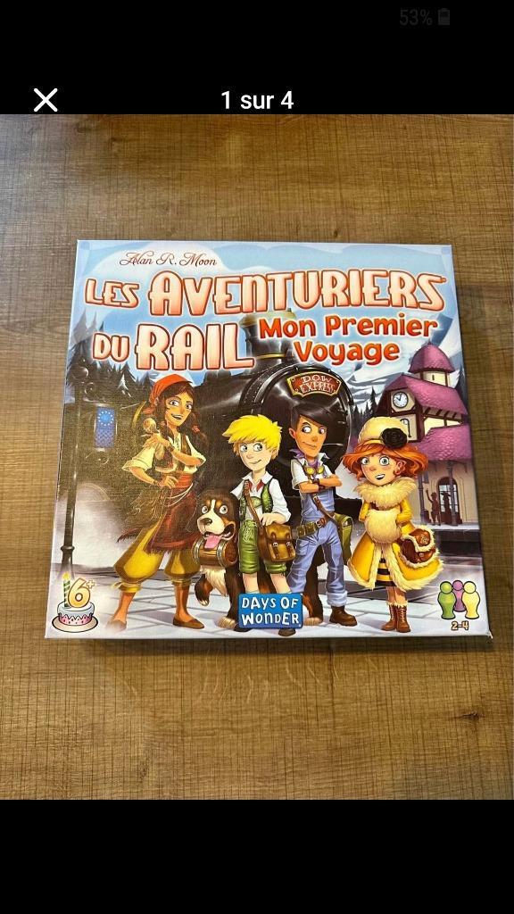 Les aventuriers du rail mon premier voyage junior, Hobby & Loisirs créatifs, Jeux de société | Jeux de plateau, Enlèvement ou Envoi