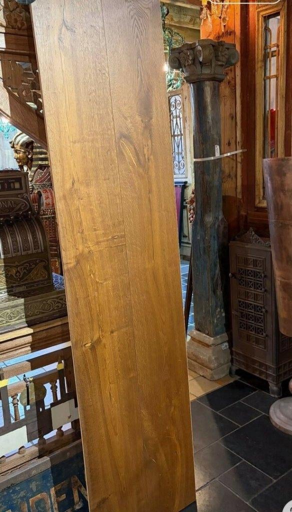 AANBIEDING! EIKEN XXL VLOER, GEROOKT & GEOLIED!, Overige materialen, Ophalen of Verzenden, Overige vormen, Binnen