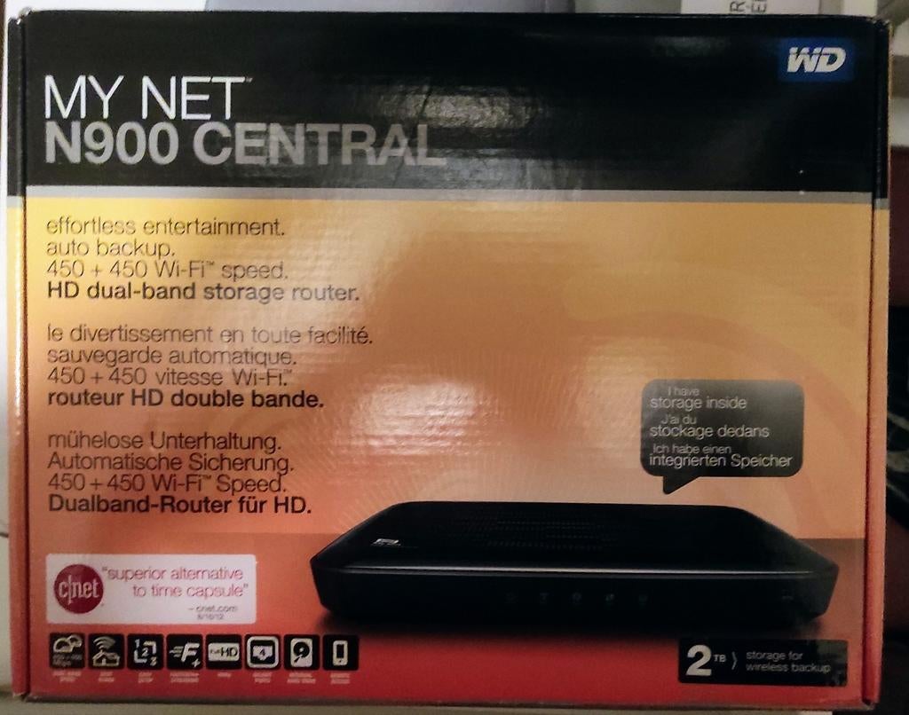 Western Digital WD My Net N900 Central, Ophalen of Verzenden, Zo goed als nieuw