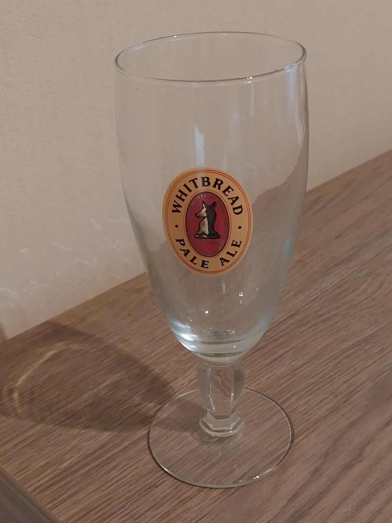 Bierglas : Whitbread Pale Ale, Envoi, Comme neuf, Verre à bière