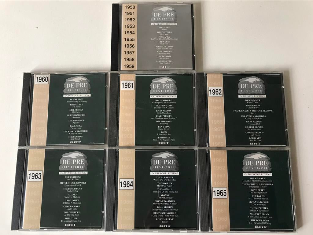De prehistorie 1950 1959  1960 1961 1962 1963 1964 1965, Cd's en Dvd's, Ophalen of Verzenden, Zo goed als nieuw