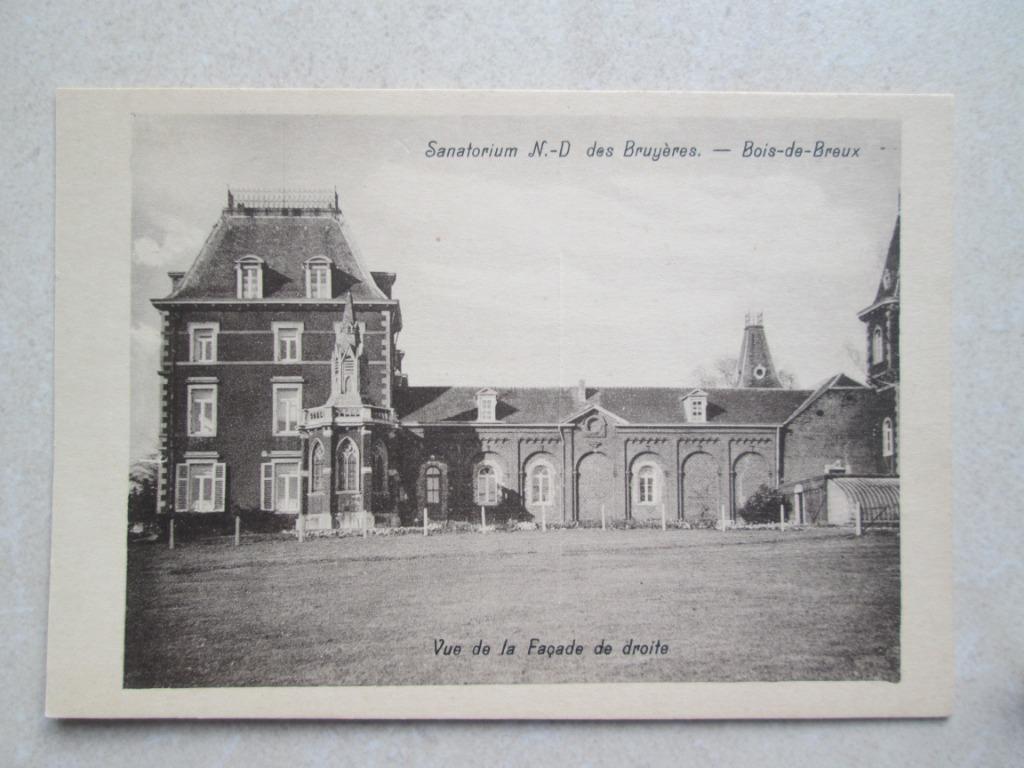 oude postkaart Bois de Breux, Verzamelen, Verzenden