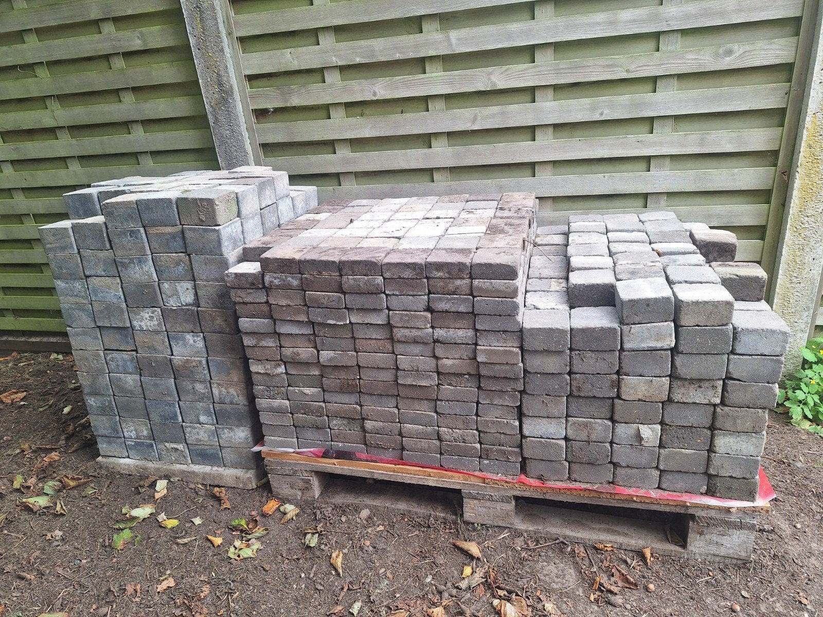 gratis klinkers - 3 formaten - af te halen - ca 1500 stuks, Tuin en Terras, Ophalen, Gebruikt, Klinkers
