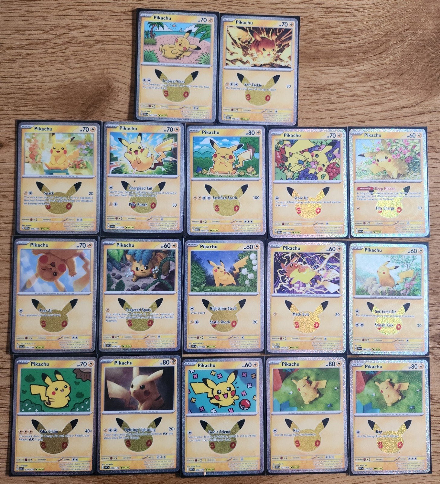 30th celebration Pokémon kaarten, Hobby en Vrije tijd, Ophalen of Verzenden