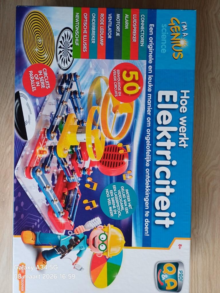 Hoe werkt electriciteit, Kinderen en Baby's, Speelgoed | Educatief en Creatief, Ophalen of Verzenden
