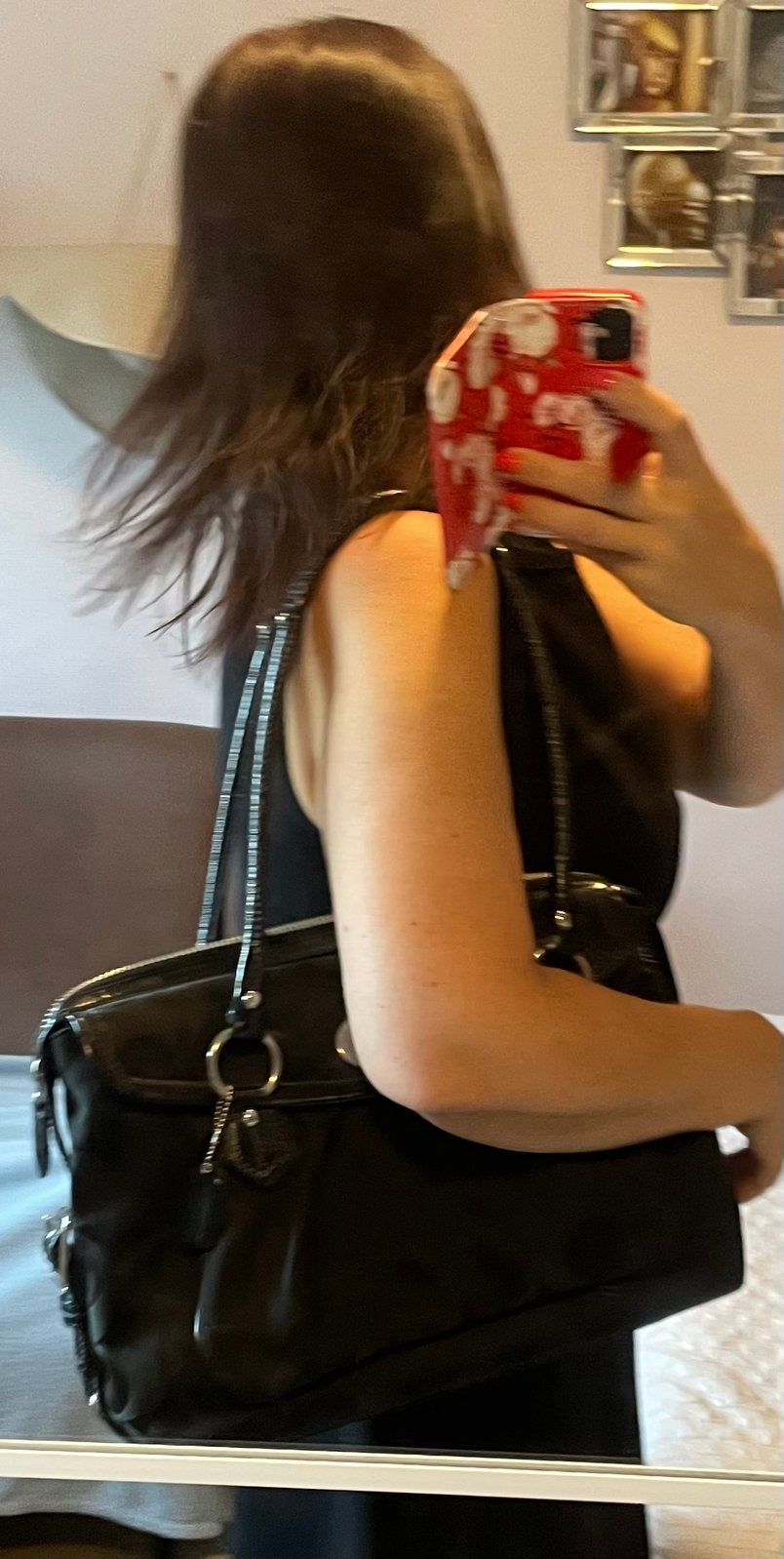 Sac Coach vintage rare Addison Spectator, Bijoux, Sacs & Beauté, Enlèvement ou Envoi, Comme neuf, Noir, Sac à main