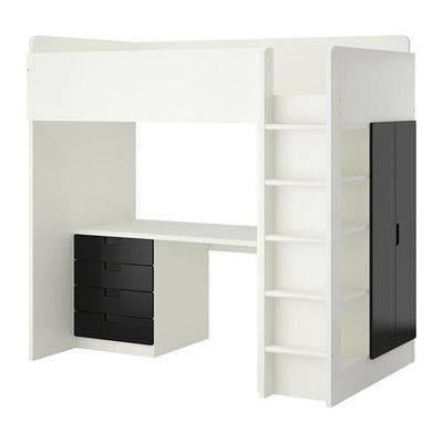 Ikea Stuva Hoogslaper met bureau, lades en kast., Ophalen, Nieuw, Hoogslaper