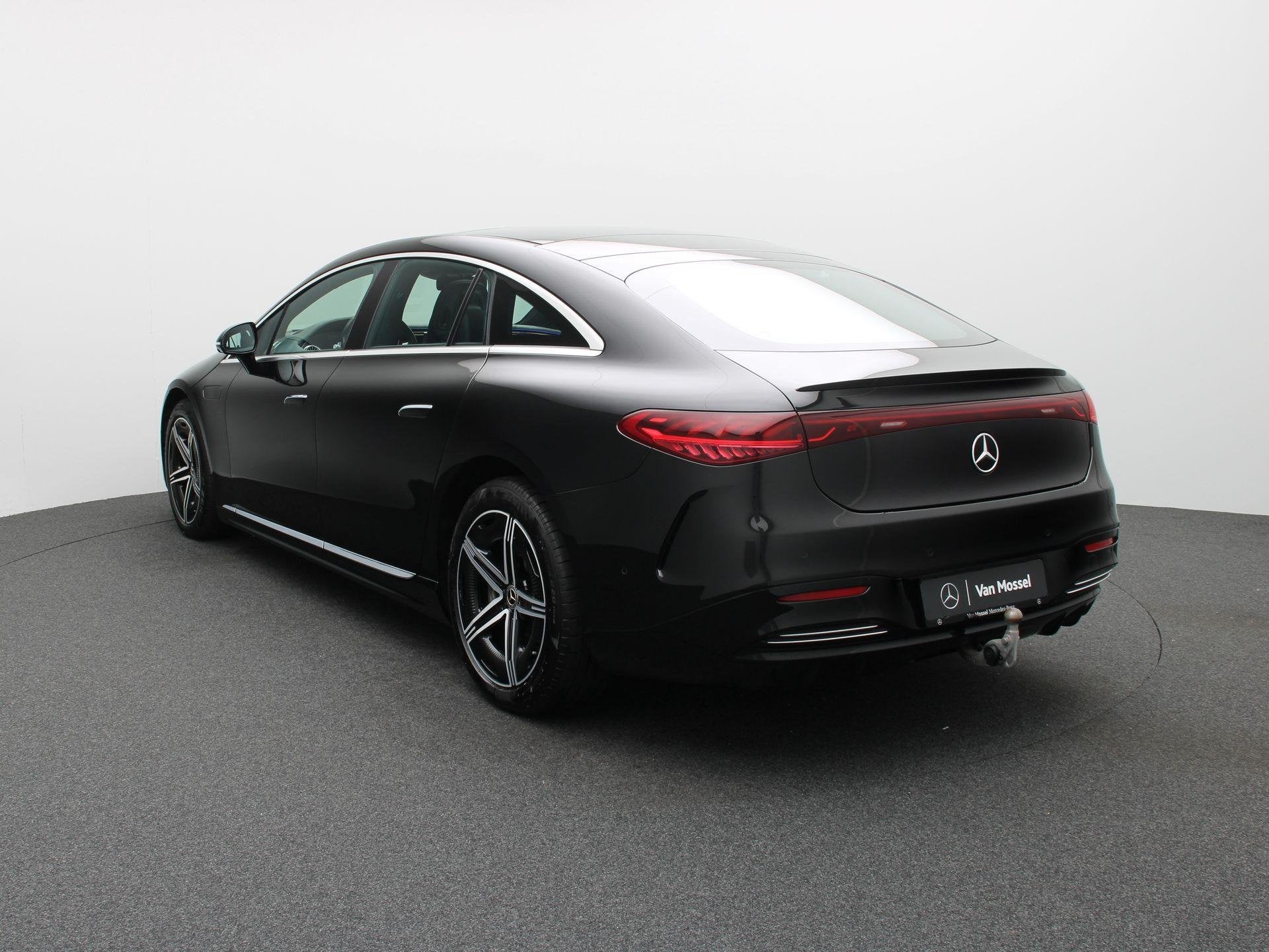 Mercedes-Benz EQS 500 4MATIC AMG Line + LEDER + HYPERSCREEN, Autos, Achat, Entretenue par le concessionnaire, Noir, 5 portes