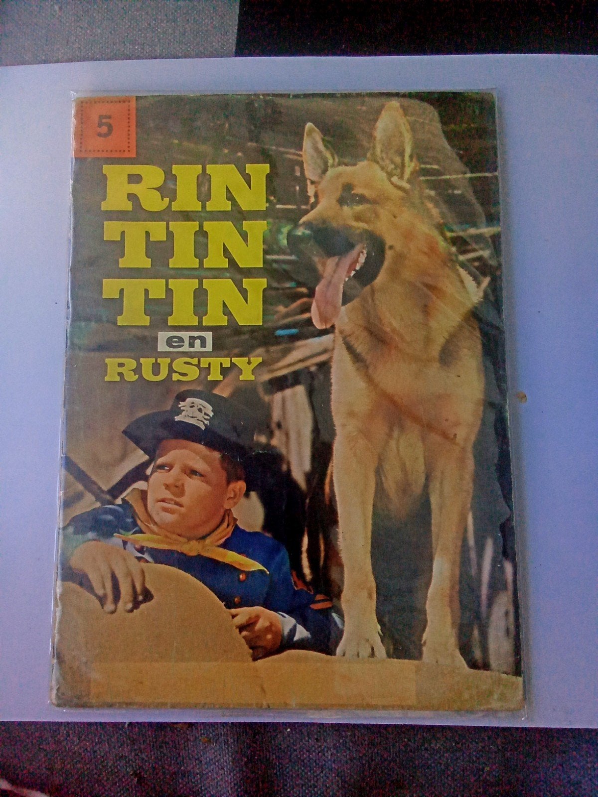 stripverhaal Rin Tin Tin (1961), Ophalen of Verzenden