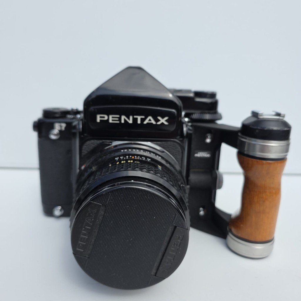 Pentax 67 + smc pentax 105mm f2.4, TV, Hi-fi & Vidéo, Appareils photo analogiques, Enlèvement, Utilisé, Reflex miroir, Pentax