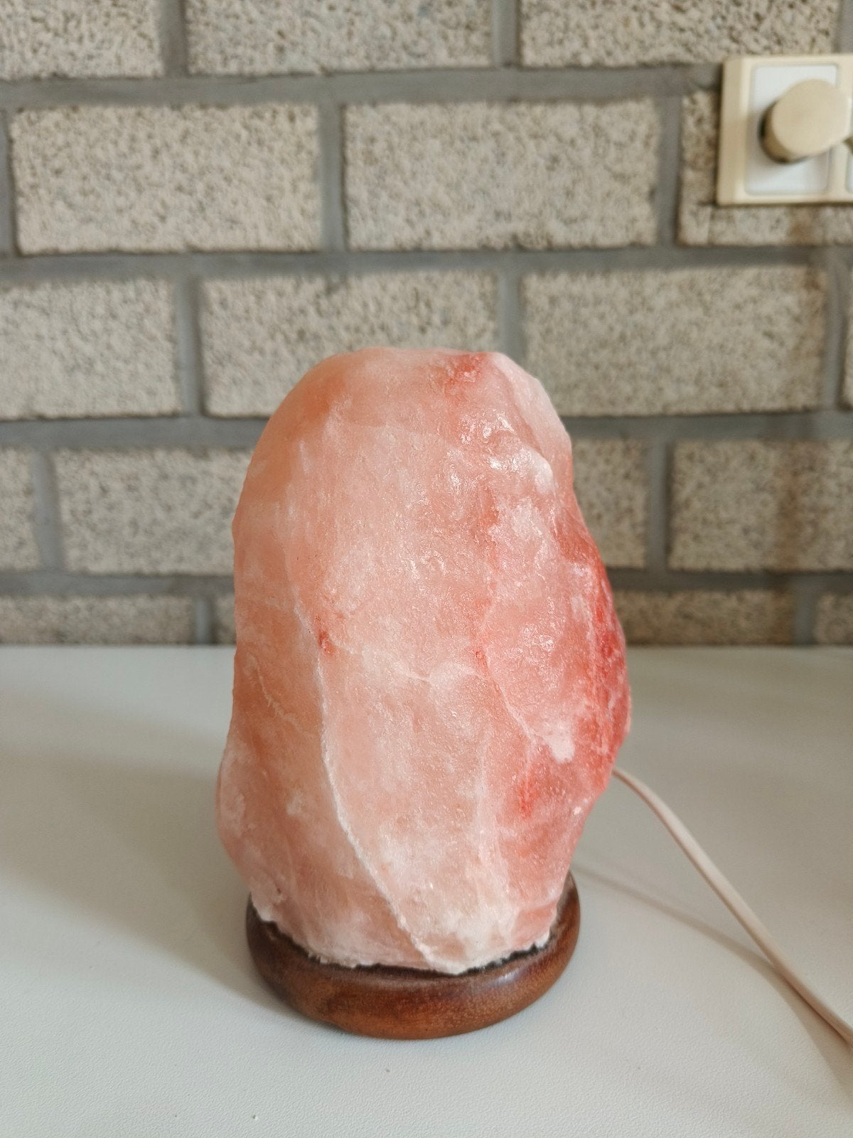 Himalaya Zoutlamp (18 cm), Ophalen of Verzenden, Zoutlamp
