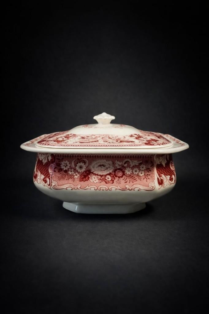 Société Céramique - Soupière Victoria - Maastricht, Antiquités & Art, Antiquités | Céramique & Poterie, Enlèvement ou Envoi
