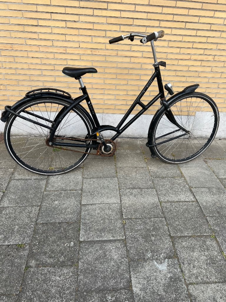 Damesfiets Sparta, Ophalen, Terugtraprem, Sparta