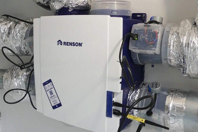 Compleet Ventilatie C+ installatie (RENSON) & Toebehoren, Bricolage & Construction, Ventilation & Extraction, Enlèvement, Neuf