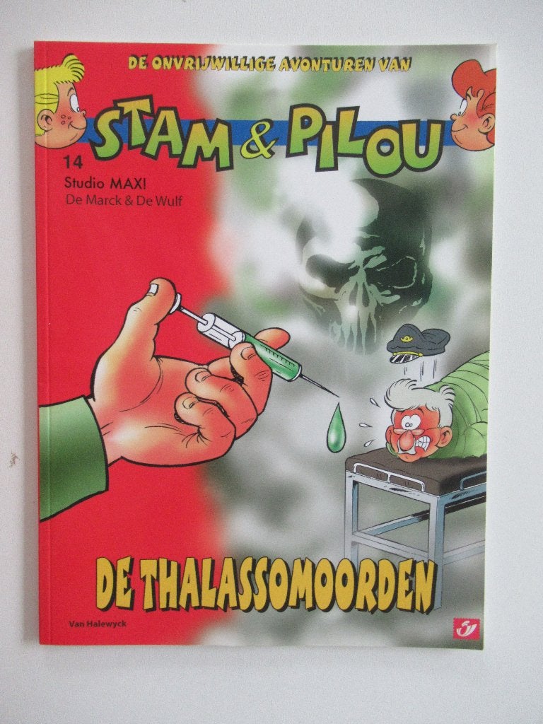 stam & pilou...nr.14...de thalassomoorden..........1st, Livres, Enlèvement ou Envoi, Comme neuf