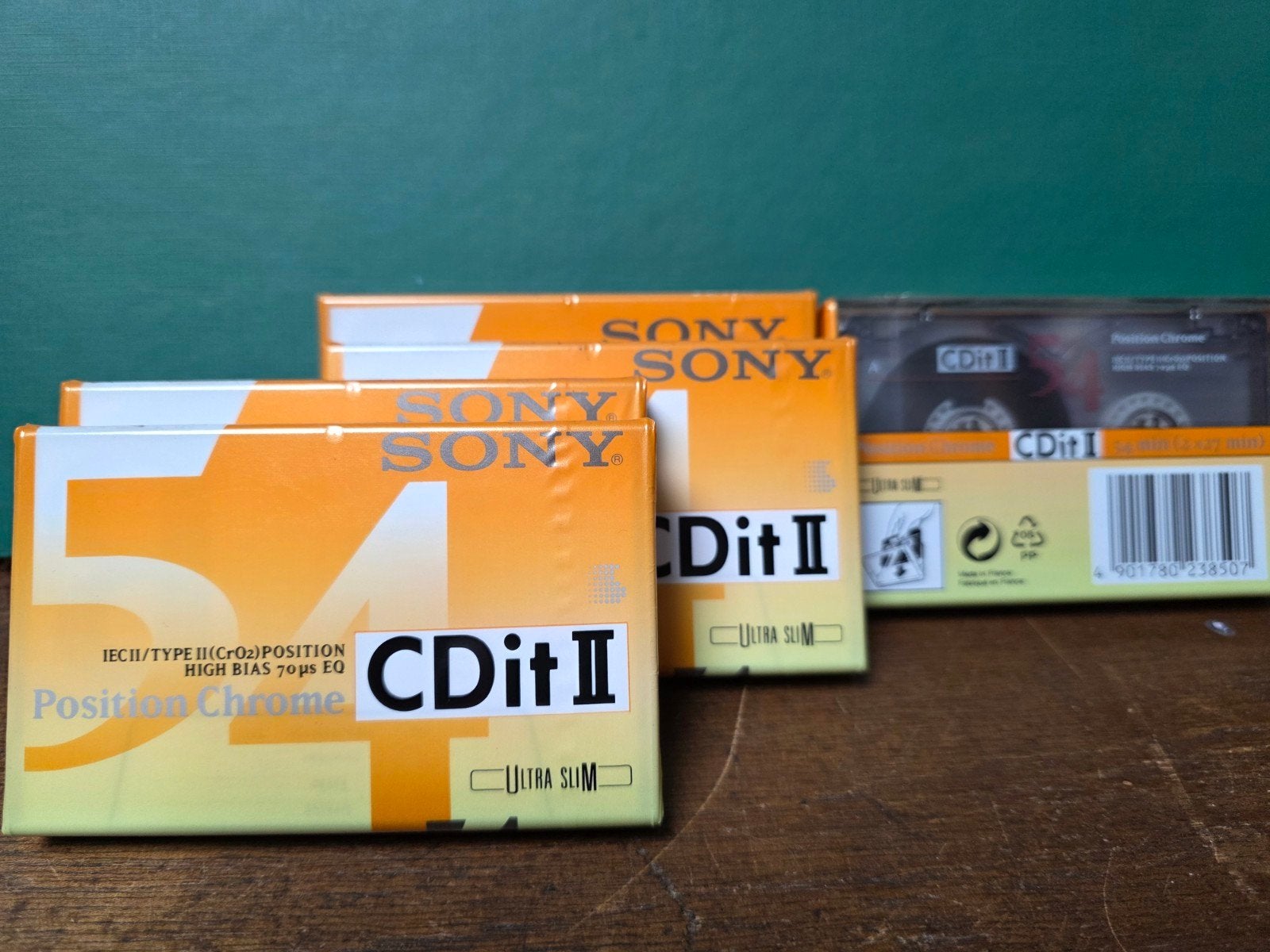 5 Sony CDit II 54 minuten cassettes, Ophalen of Verzenden