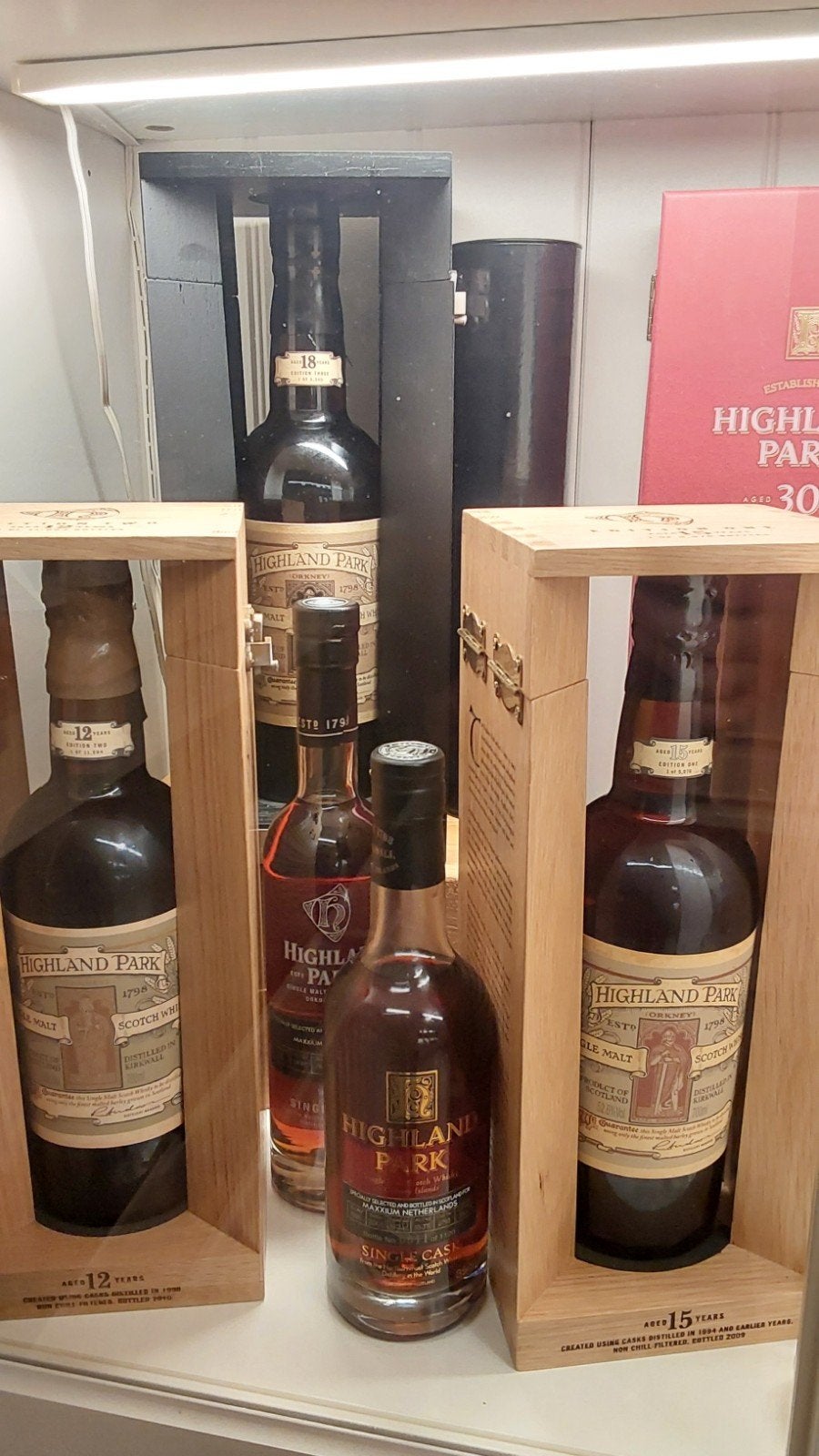 Whisky Highland Park, set Earl collection 12 y & 19y special, Neuf, Autres régions, Enlèvement ou Envoi, Pleine