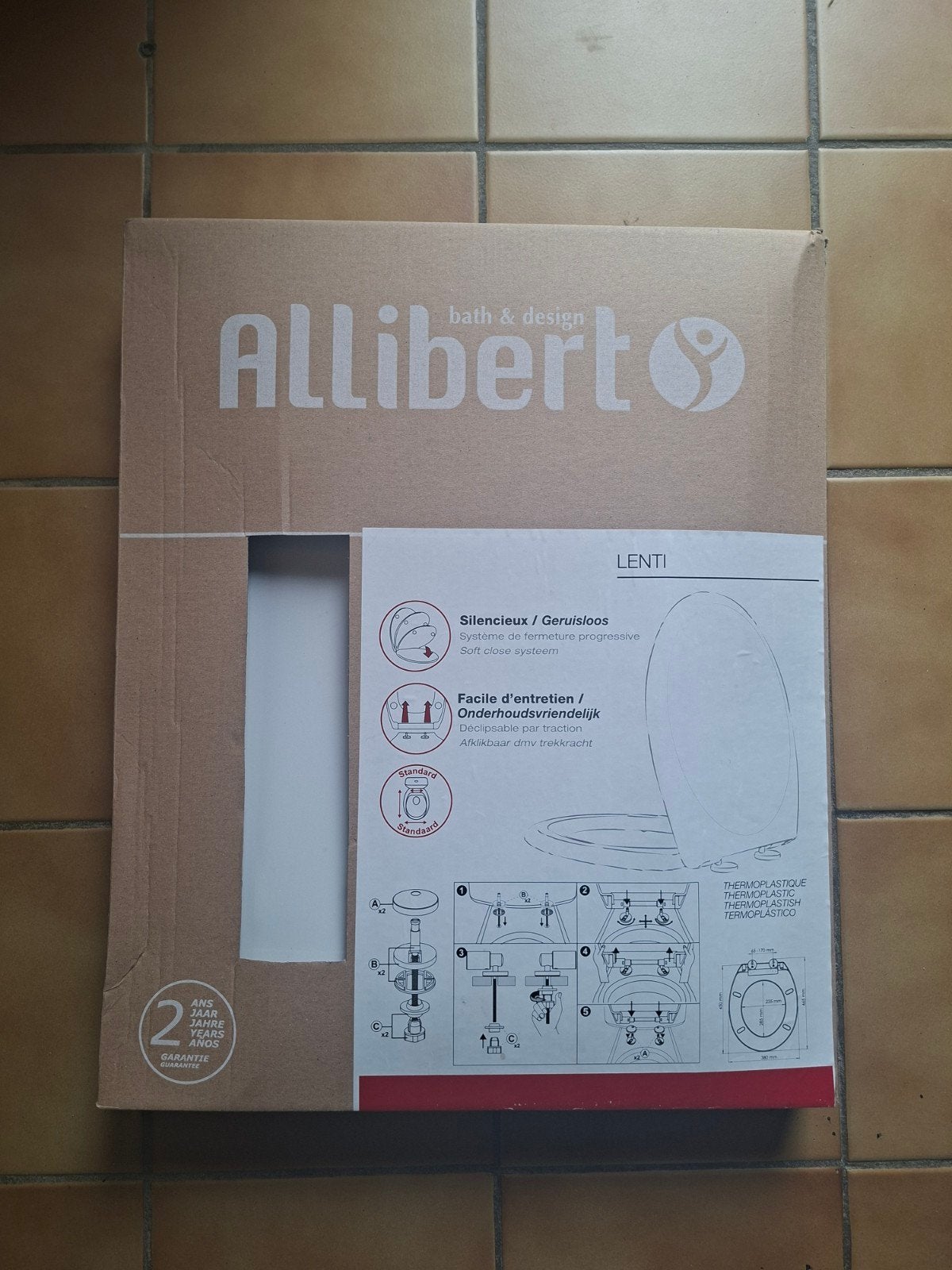 toiletpot, Ophalen