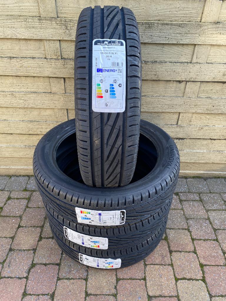 195/55 R20 95H UNIROYAL RainSport 5 ** NIEUW **, Auto-onderdelen, Banden en Velgen, Ophalen, Nieuw, Band(en), Personenwagen