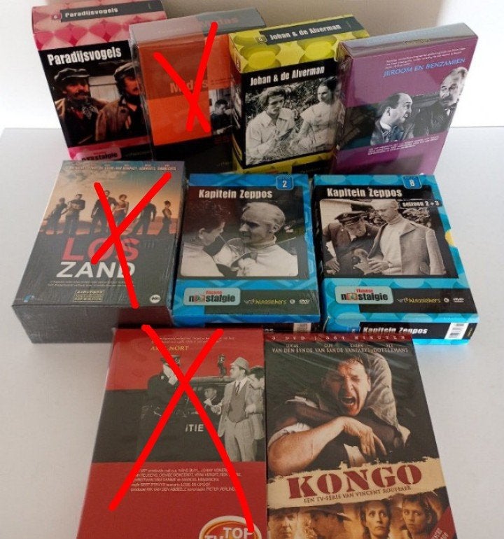 Diverse Vlaamse series te koop, Enlèvement ou Envoi